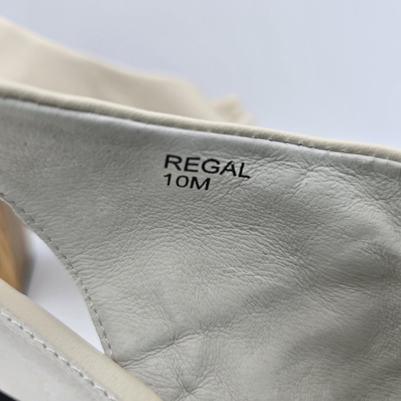 NWT Sanctuary Regal Heeled Leather Sandals, Bone, 10M - Picture 4 of 16